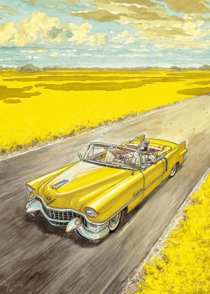 Guarnido "AMARILLO" Affiche édition d'art