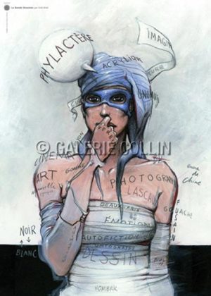 Enki BILAL • "Couverture du magazine BEAUX ARTS" Affiche édition d'Art