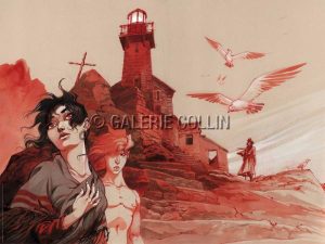 Yslaire - Legendes n° 5 " le Phare de Skyvore " Affiche édition d'Art