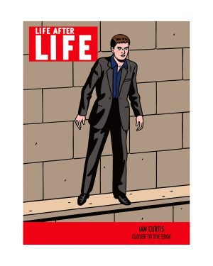 FLOC'H -LIFE AFTER LIFE "IAN CURTIS" estampes pigmentaires n° signées 30 ex