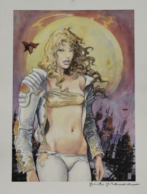 Manara • Affiche édition d'art " Barbarella" signée