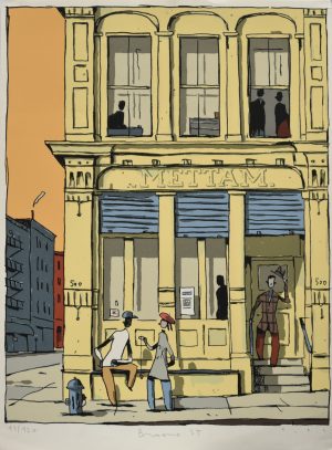 Francois Avril-sérigraphie "Boone ST"