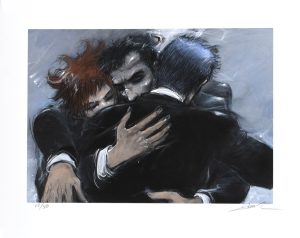 Enki Bilal • Estampe pigmentaire "Trois" numérotée, signée limitée à 50ex.