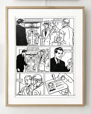 Floc'h Blake and Mortimer: L’art de la guerre Original Panel 26