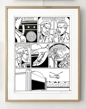 Floc'h Blake and Mortimer: L’art de la guerre Original Panel 111 -