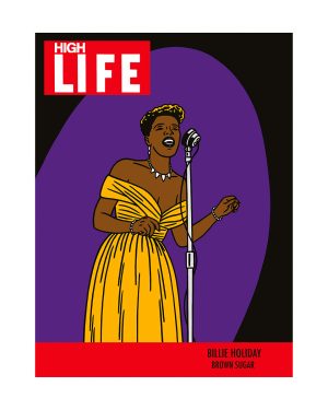FLOC'H - HIGH LIFE "BILLIE HOLIDAY" estampes pigmentaires n° signées 30 ex