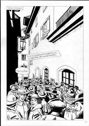 KENT • "Le cabaret Voltaire" Planche originale 81
