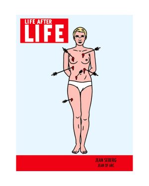 FLOC'H -LIFE AFTER LIFE "JEAN SEBERG" estampes pigmentaires n° signées 30 ex