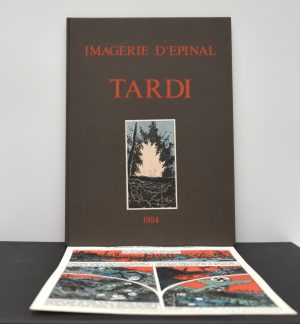 TARDI-Imagerie d'Epinal Trou d'obus-Tirage de tête 1984 Numérotée, signée 850ex