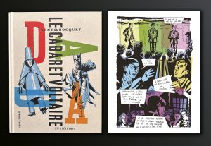 KENT - J.L. BOCQUET Album «Le Cabaret Voltaire» + estampe numérotée signée 50 ex