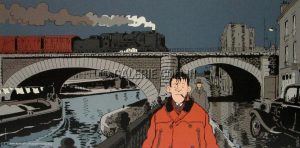 Tardi "Nestor Burma 19e arr.  de Paris" Affiche édition d'art