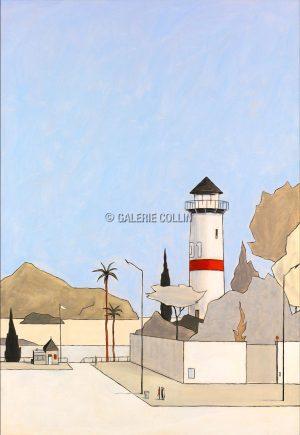 François AVRIL • N° 1 "THE LIGHT HOUSE" Estampe pigmentaire Edition limitée