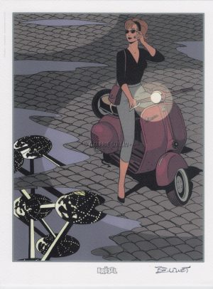 Berthet. Ex-libris - Atomium. Signé
