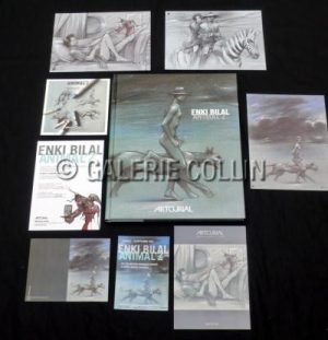 Enki BILAL  • ÉDITION LUXE •  EXPO VENTE ARTCURIAL  "TIRAGE DE TÊTE" n° et signé