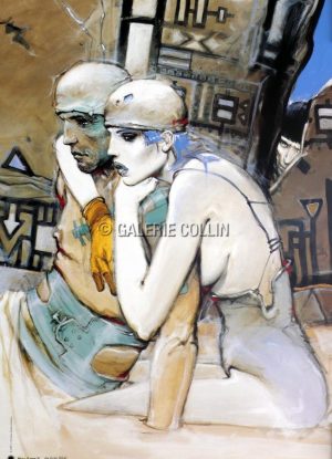 Enki BILAL • "BLEU SANG II" Affiche édition d'Art