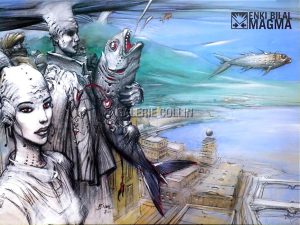 Enki Bilal.Afiche édition d'art "Magma"