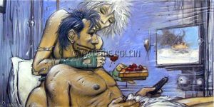 Enki BILAL • "SUSHIMI" Affiche édition d'Art