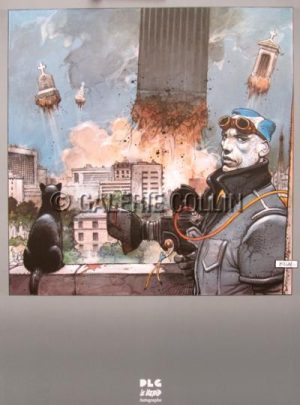 Enki BILAL • "LE LÉZARD" Affiche édition d'Art