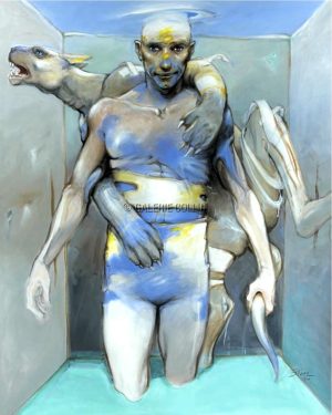Enki Bilal • "VERTÉBRATI II" affiche édition d'art