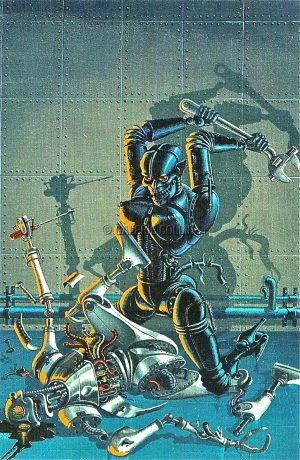 Carte postale "Métal Hurlant" Nicollet . Couverture Métal Hurlant n° 8