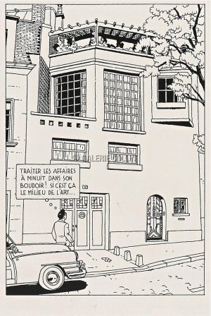 Carte postale "Métal Hurlant" Ted Benoit "Ray Banana"