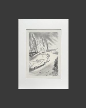 Christian Cailleaux « Bojangles N°3 » Dessin original