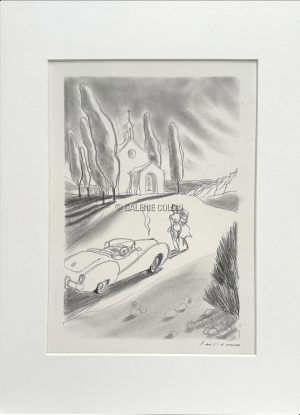 Christian Cailleaux « BOJANGLES BONUS n°03 » Dessin original