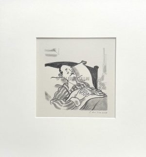 Christian Cailleaux . « Les dimanches de Jean Dézert N°13 » Dessin original