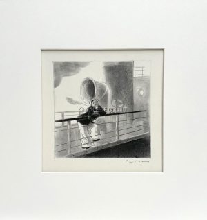 Christian Cailleaux . « Le matelot Gus N°22 » Dessin original