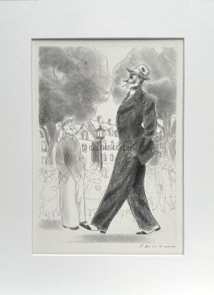 Christian Cailleaux . « Le matelot Gus N°7 » Dessin original