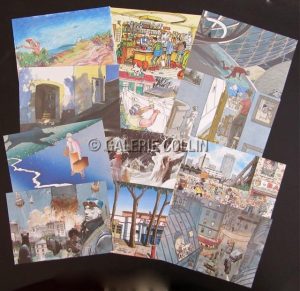 Divers Auteurs . Cartes Postales "C'est ça la France"