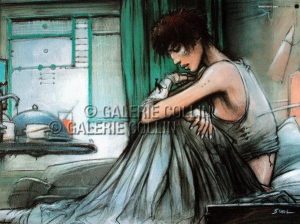 Enki BILAL • "RENDEZ VOUS A PARIS MINICAT" rare affiche édition d'Art