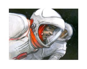 ENKI BILAL • " K.OBB " Estampe Pigmentaire n° et signée à 99 exemplaires