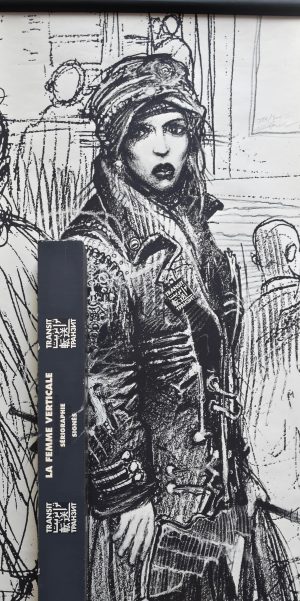 Enki Bilal Sérigraphie "La femme verticale. Numérotée signée 300ex