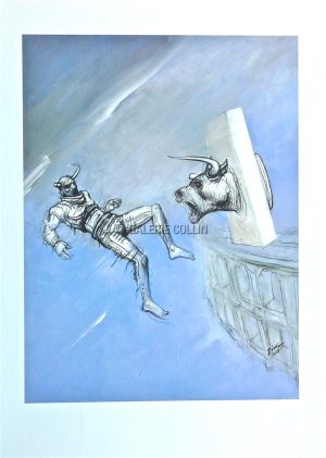Enki Bilal • "Nimes" Affiche édition d'art