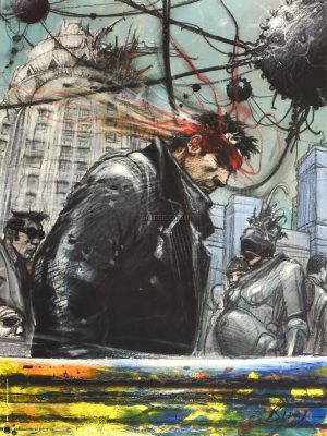 Enki BILAL • "OBSCURANTIS" Affiche édition d'Art