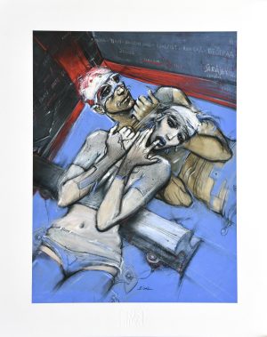 Enki Bilal • Tirage de luxe "Les clandestins" limité, numéroté