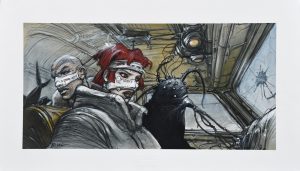 Enki Bilal • Tirage de luxe "Les passagers" limité, numéroté