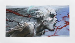 Enki Bilal • Tirage de luxe "Sacha" Edition limitée