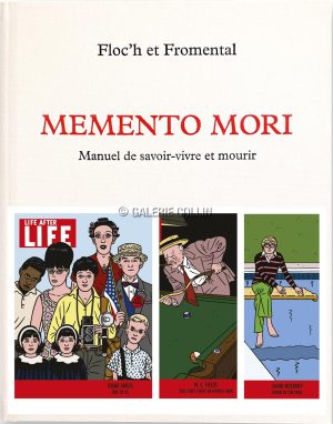 Floc'h Memento Mori" Deluxe Edition Book + Print copy/S 333 ex.  3 color cards