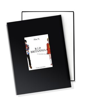 FLOC'H "R.I.P. Britannia" 34 color images - Portfolio copy signed, 100 copies