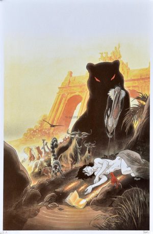 Frank Pé - Affiche édition d'art signée E.A
