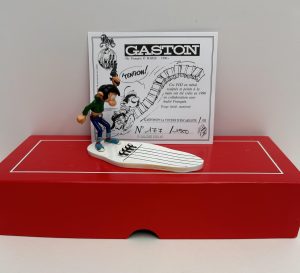 Franquin-Pixi-Gaston et la course à l'escargot
