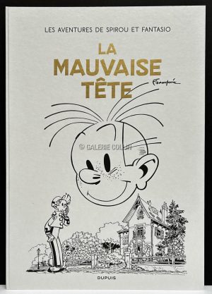 Franquin • Tirage de luxe "Spirou et Fantasio - La Mauvaise Tête VO"