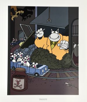 Geluck • 2 affiches édition d'art - Le Chat de Geluck