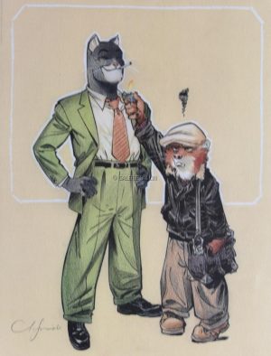 Guarnido • "Blacksad" Affiche édition d'art signée