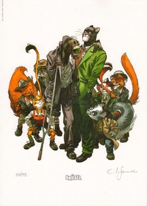 GUARNIDO- Ex-libris- John signée 299ex