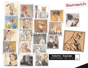 GUARNIDO . Portfolio n°/200 ex signé "19 Portraits Blacksad" 50€