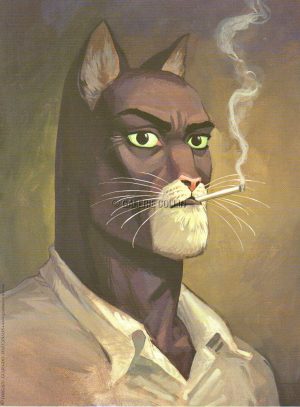 Guarnido "Portrait de John" Affiche édition d'art 24x18cm