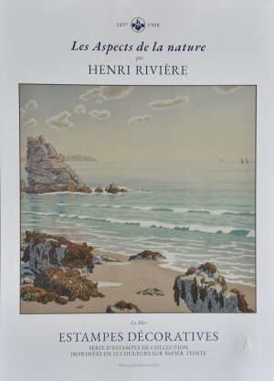 Henri RIVIERE • Affiche édition d'art "La mer"